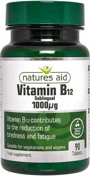 Natures aid  Vitamín B12 1000mcg 90 tablet porovnat ceny