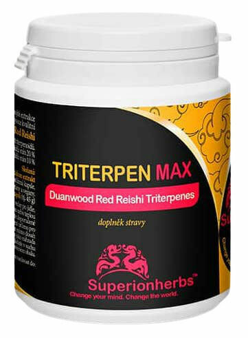 Superionherbs Triterpen Max 90 kapslí porovnat ceny
