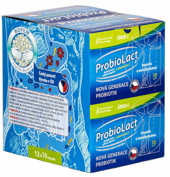 Favea  ProbioLact 12x10 tablet porovnat ceny