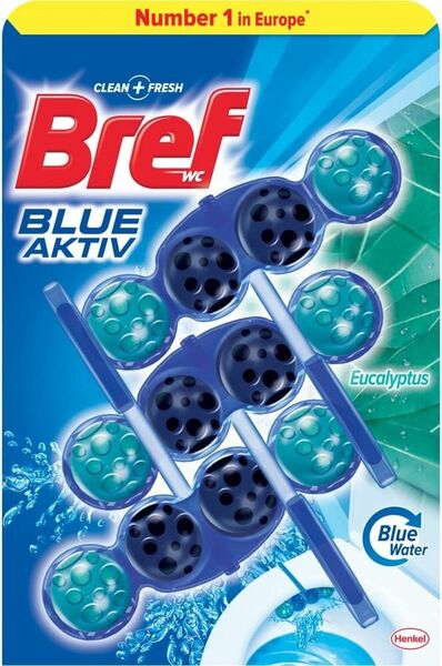 Bref Blue Aktiv WC Blok Eucalyptus 3x50g porovnat ceny