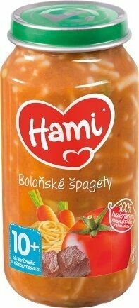 Hami příkrm Boloňské špagety od uk. 10. měsíce 250g porovnat ceny