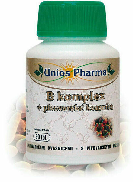 UniosPharma  Unios Pharma B komplex+pivovarské kvasnice 90 tablet porovnat ceny
