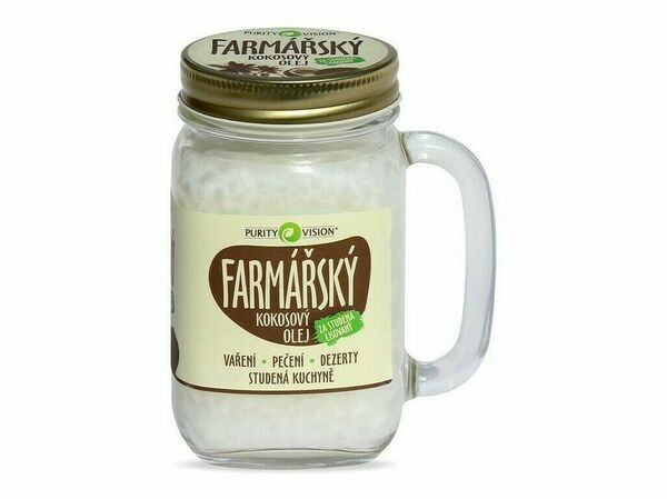 Purity Vision Kokosový olej farmářský 400ml porovnat ceny