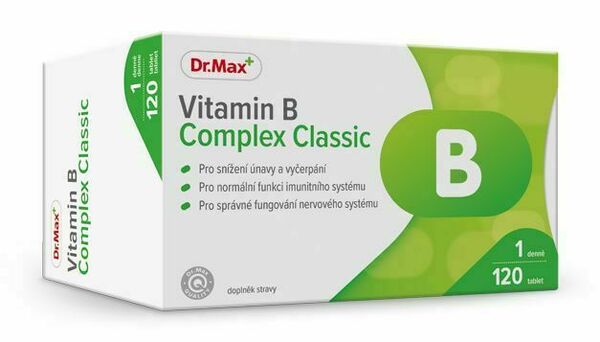 Dr.Max B-komplex Classic 120 tablet porovnat ceny