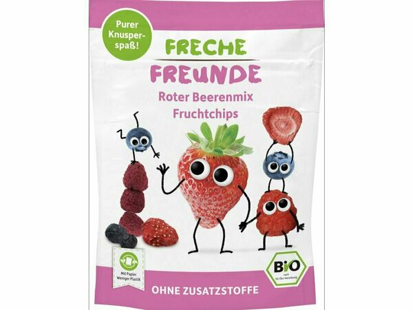 Freche Freunde  BIO Ovocné chipsy - Lesní plody mix 10g porovnat ceny