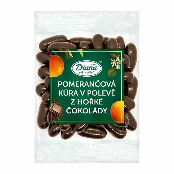 Diana Company Pomerančová kůra v polevě z hořké čokolády 100g porovnat ceny
