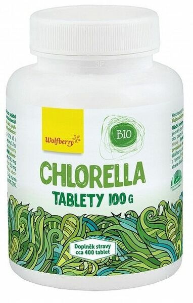 Wolfberry BIO chlorella 100g / 400 tablet porovnat ceny