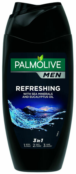 Palmolive Men Refreshing 2v1 sprchový gel a šampon, 250ml porovnat ceny