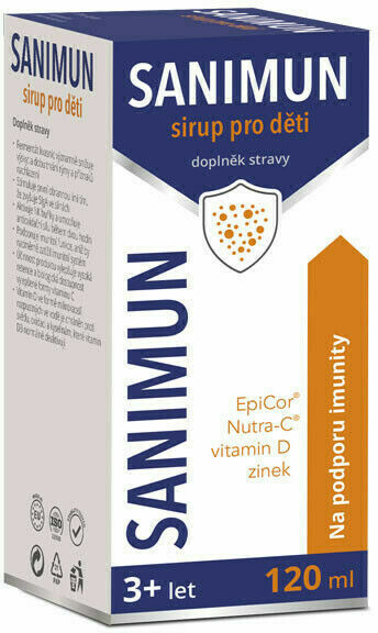 Sanimun sirup pro děti 120 ml porovnat ceny