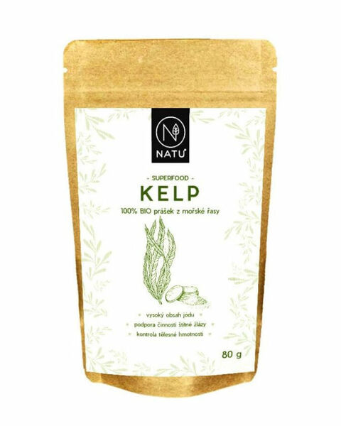 NATU Kelp BIO prášek 80 g porovnat ceny