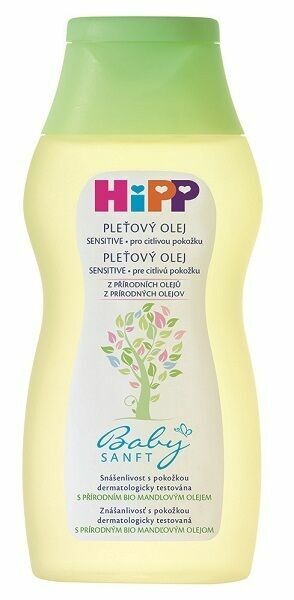 HiPP BABYSANFT Dětský pleťový olej 200ml porovnat ceny
