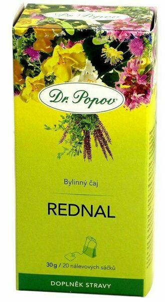 Dr.Popov Čaj Rednal 20x1,5g porovnat ceny