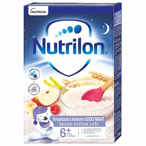 NUTRILON Pronutra Obilno-mléčná kaše Krupicová s ovocem GOOD NIGHT porovnat ceny