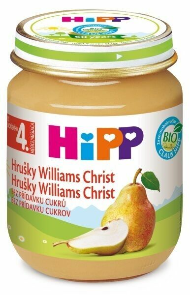HIPP OVOCE BIO Hrušky Williams-Christ.125g porovnat ceny