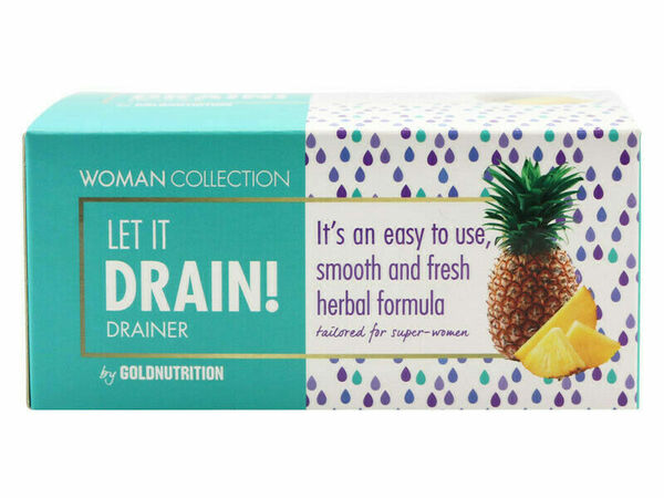 GoldNutrition Let IT Drain! Ananas - odvodňovací ampule 20 ampulí porovnat ceny