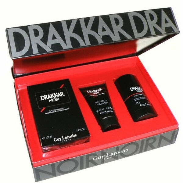 Guy Laroche Drakkar Noir Toaletní voda 100ml Edt 100ml + 75ml deo stick + 50ml sprchový gel porovnat ceny
