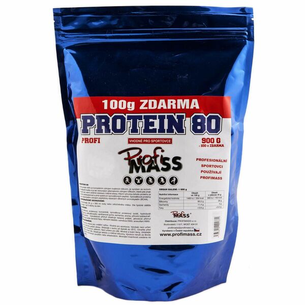 Profimass Profi Protein 80 vanilka 1000g porovnat ceny