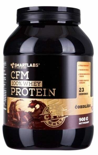Smartlabs CFM 100% Whey Protein čokoláda 908g porovnat ceny
