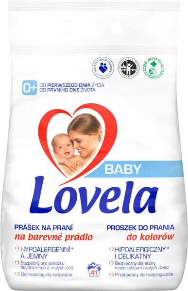 Lovela Baby prášek na praní na barevné prádlo 4,1kg porovnat ceny