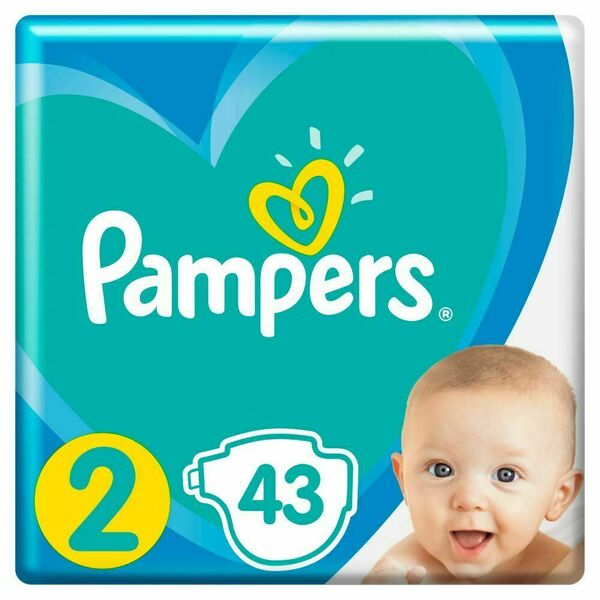 Pampers Active Baby S2 43ks, 4-8kg porovnat ceny
