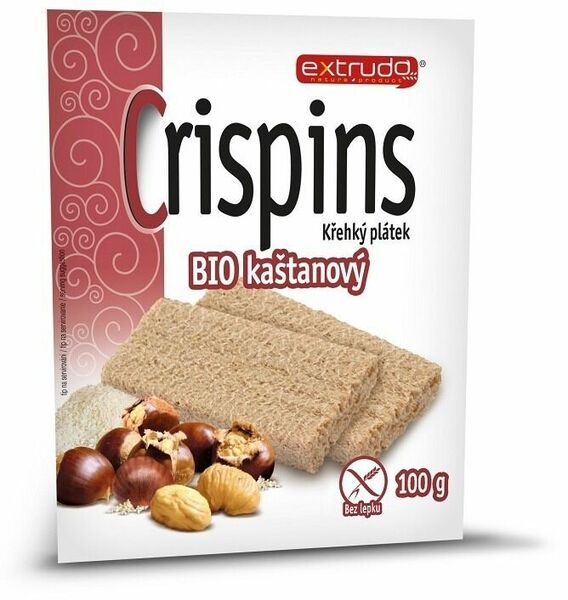 Crispins BIO kaštanový křehký plátek 100 g porovnat ceny