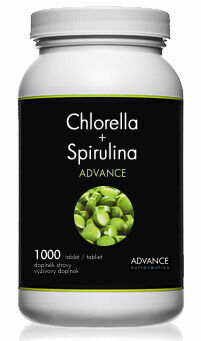 ADVANCE Chlorella + Spirulina 1000 tablet porovnat ceny