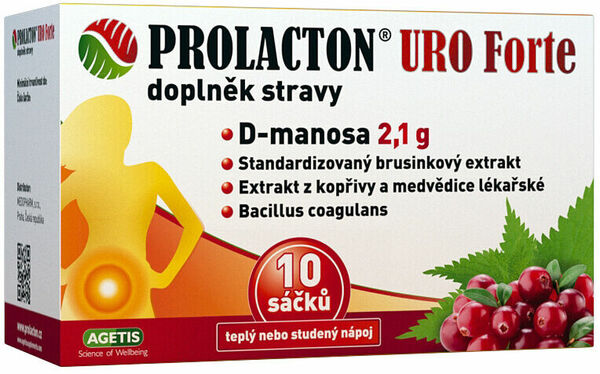 Prolacton URO Forte 10 sáčků - exp. 10/2020 porovnat ceny