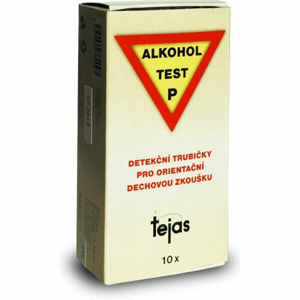 TEJAS Alkoholtest P detekční trubičky 10 kusů porovnat ceny