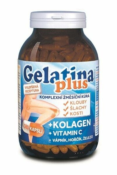 Gelatina Plus 360 kapslí porovnat ceny