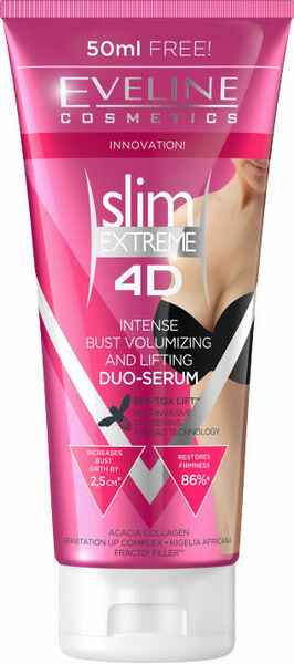 Eveline Cosmetics  Eveline SLIM 4D MEZO Push up na poprsí 200ml porovnat ceny