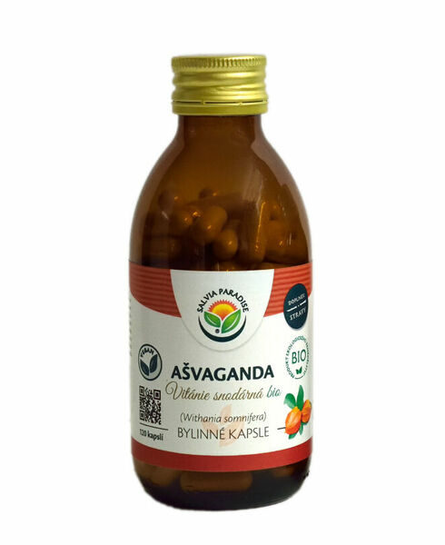Salvia Paradise Ašvaganda - vitánie BIO 120 kapslí porovnat ceny