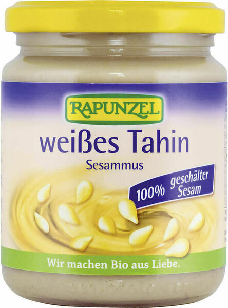 RAPUNZEL Bio bílé tahini: 100% sezamová pasta 250g porovnat ceny