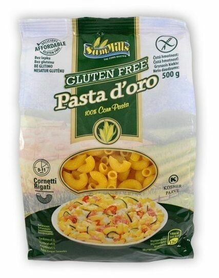 Bezlepkové kukuřičné těstoviny Sam Mills kolínka 500g porovnat ceny
