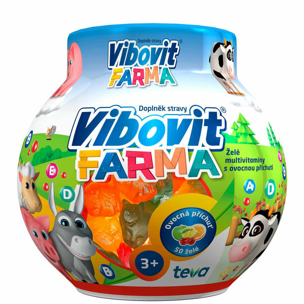Vibovit FARMA 50 želé multivitamínů porovnat ceny