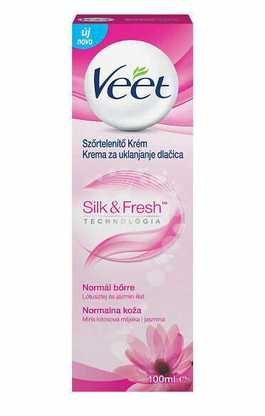 VEET Silk&Fresh Depilační krém pro normální pokožku 100 ml porovnat ceny