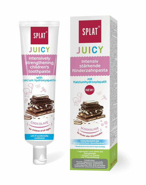 SPLAT Junior JUICY dětská zub. pasta 35ml Čokoláda porovnat ceny
