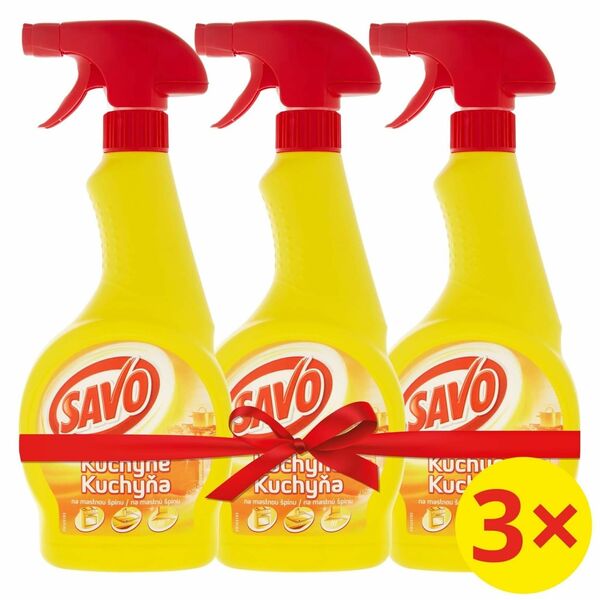 Savo Kuchyně čisticí sprej 3x500ml porovnat ceny