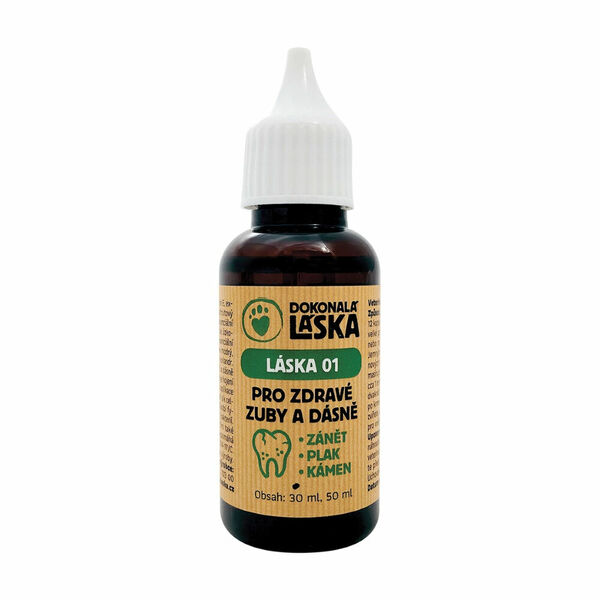 DOKONALÁ LÁSKA 01 Pro zdravé zuby a dásně 30 ml porovnat ceny