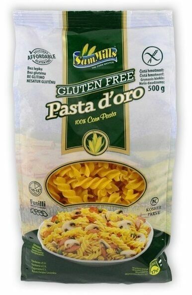 Bezlepkové kukuřičné těstoviny Sam Mills 500g vřetena porovnat ceny