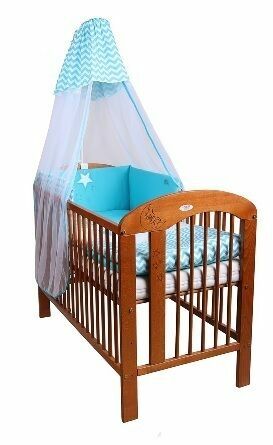 Belisima Baby  5-dílné ložní povlečení Belisima Hvězdička 90/120 tyrkysové porovnat ceny