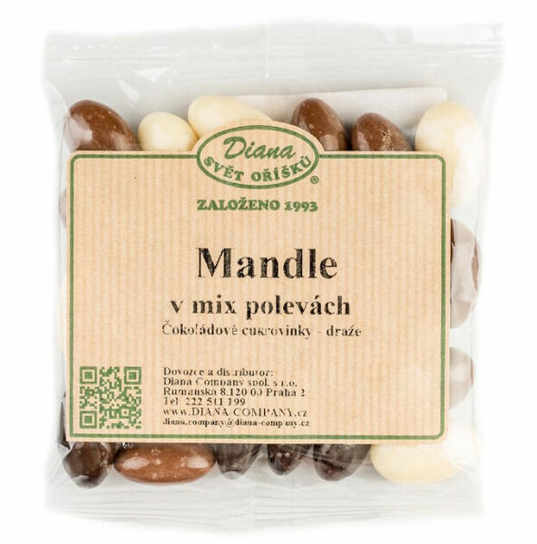 Diana Company Mandle v mix polevách 100g porovnat ceny