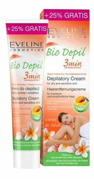 Eveline Cosmetics  Eveline Bio-Depilační krém s výtažky z manga 125ml porovnat ceny