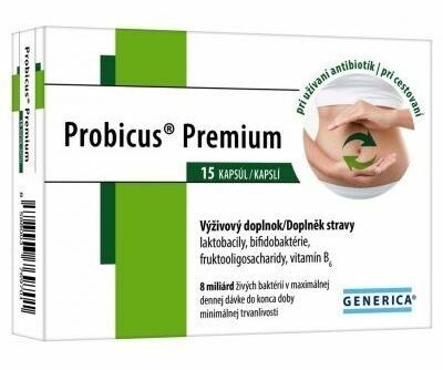 Generica Probicus Premium 15 kapslí porovnat ceny