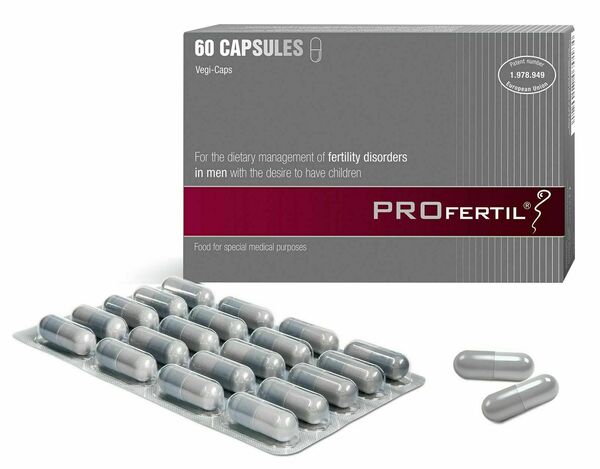PROfertil terapie na mužskou neplodnost 60 kapslí porovnat ceny
