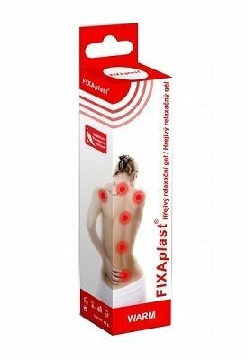 Fixaplast Warm Hřejivý relaxační gel 40g porovnat ceny