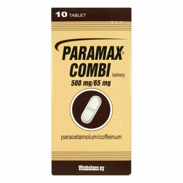 PARAMAX COMBI 500 mg / 65 mg 10 tablet porovnat ceny