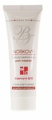 Body Tip Norkový vyživující pleťový krém s koenzymem Q10 50ml porovnat ceny