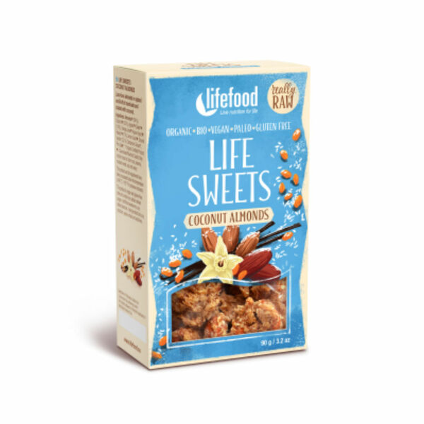 LIFEFOOD Zasněžené mandle BIO 90 g porovnat ceny