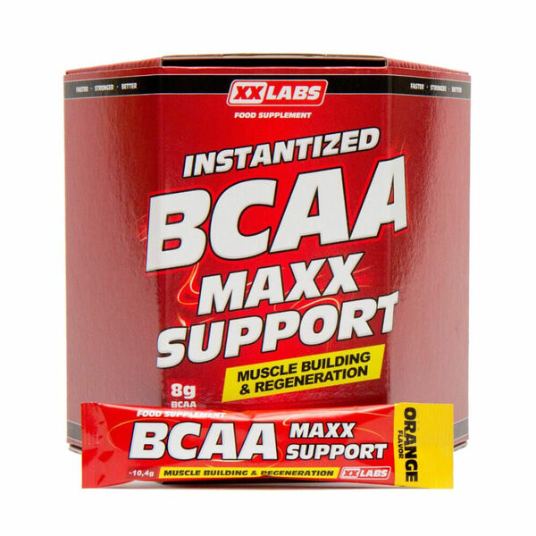 XXLABS BCAA Maxx Support příchuť pomeranč 620 g porovnat ceny