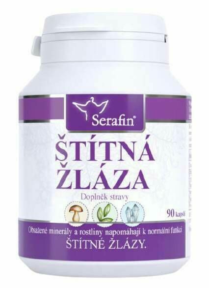 Serafin Štítná žláza 90 kapslí porovnat ceny